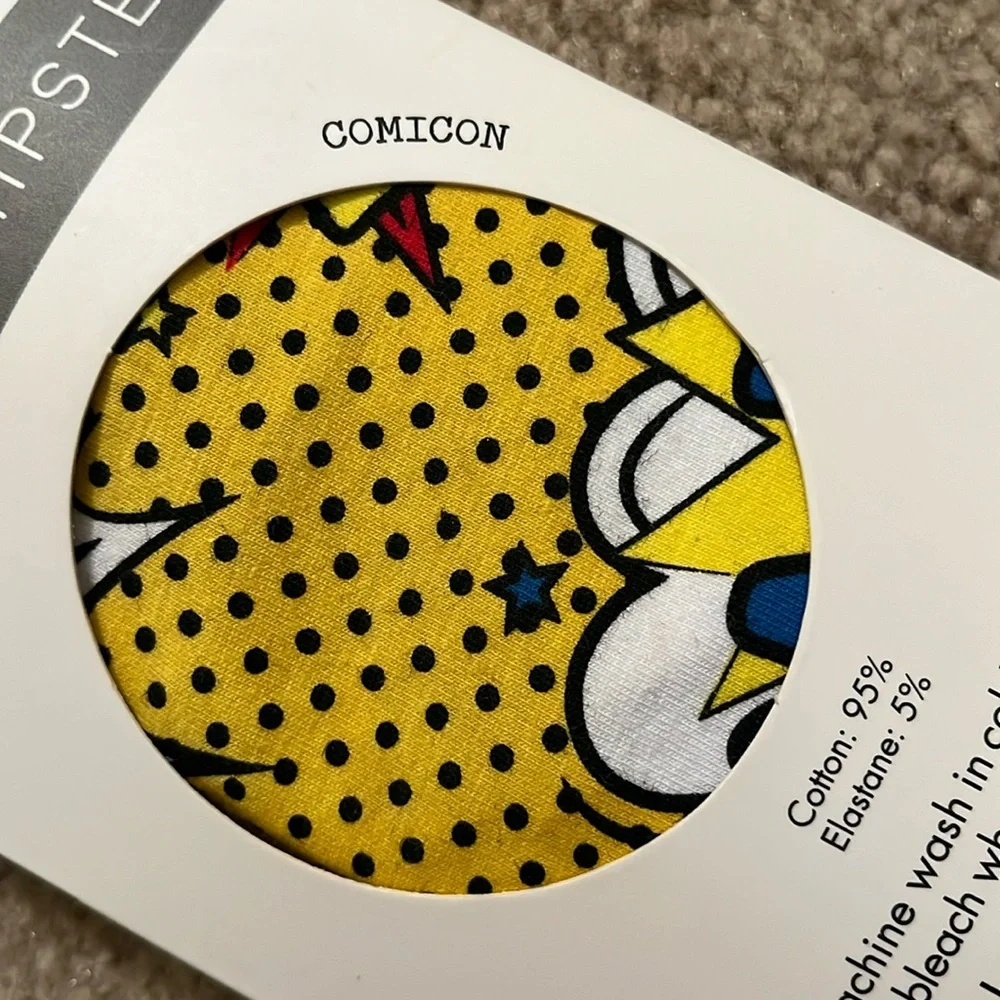 \NWT Two Left Feet COMICON A Women's Cotton Hipsters Underwear